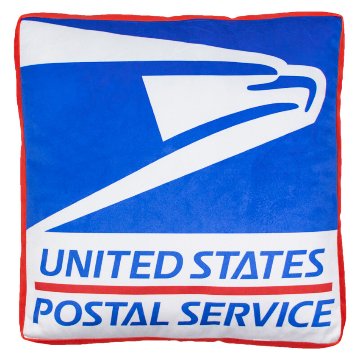 USPS アドバタイジング クッション アメリカン 米国郵政公社 座布団画像