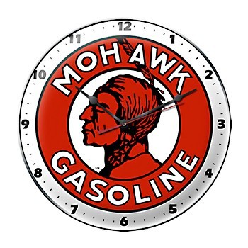 MOHAWK GAS ガレージクロック モホーク ウォールクロック 壁掛け時計 バブルクロック　アメリカンインテリア画像