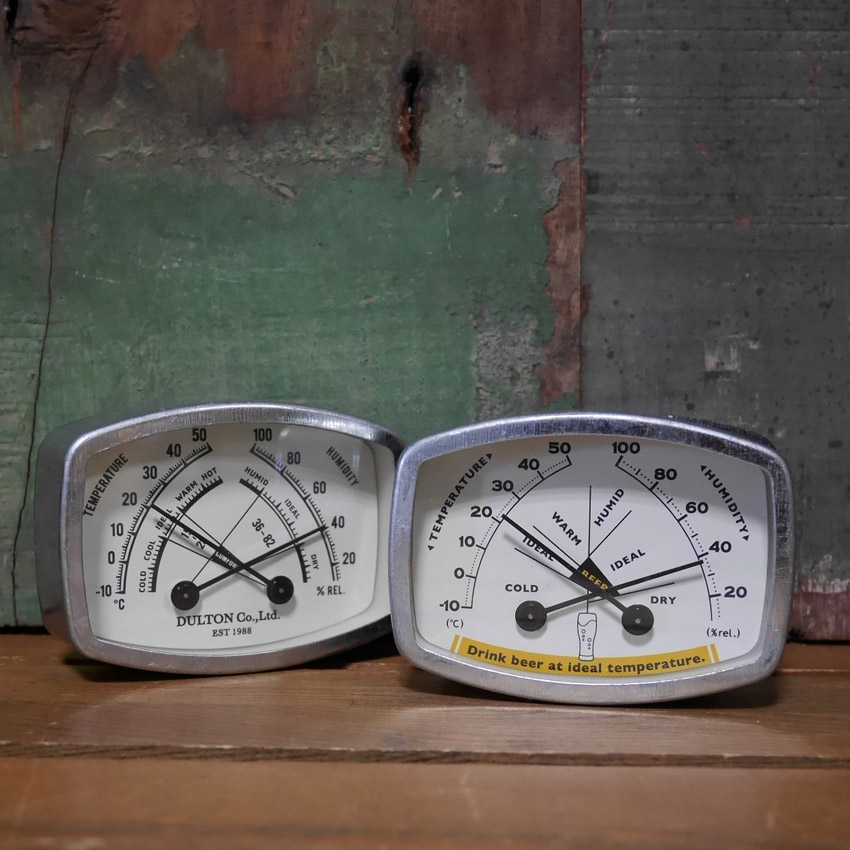 ダルトン　温度計・湿度計　Thermo-hygrometer　スクエア　  アメリカン雑貨の画像