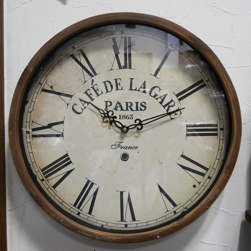 ラガール・クロック 壁掛け時計 アンティーク レトロ ウォールクロック アメリカンインテリア画像