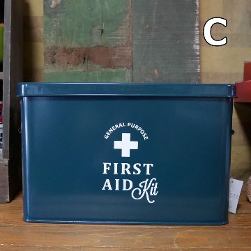 フェール ファーストエイドボックス  救急箱 アメリカン雑貨画像