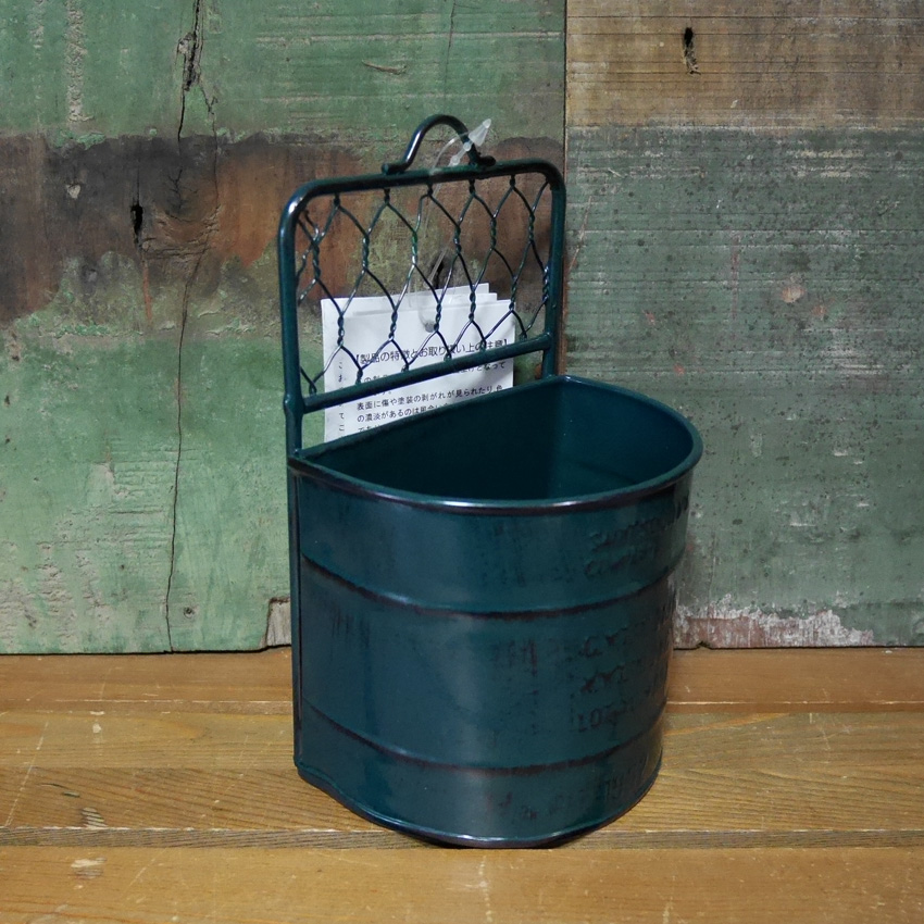 バリル ガーデンポケット ドラム缶 プランター ガーデニング インテリア グリーンポット ガーデニング雑貨画像