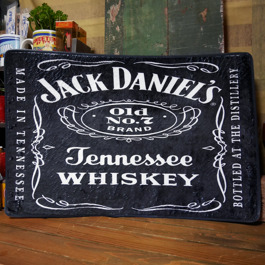 ジャックダニエル フロアマット インテリアマット JACK DANIEL'S キッチンマット　アメリカン雑貨