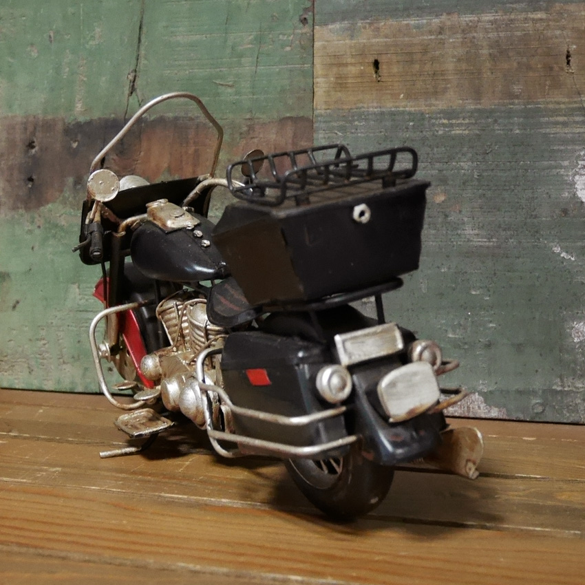 ヴィンテージ モーターサイクル WILD SEVEN　ブリキおもちゃ　ガレージインテリア アメリカン雑貨画像