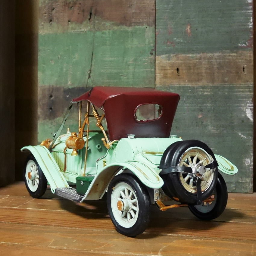 ヴィンテージカー　クラシックカー ブリキのおもちゃ アメリカン雑貨画像