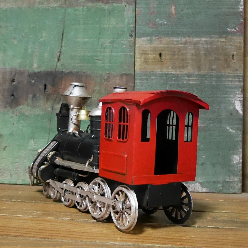 SL機関車  ブリキのおもちゃ SL スチーム  汽車　レトロインテリア画像