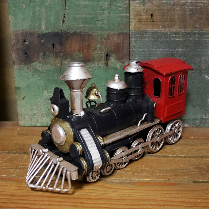 SL機関車  ブリキのおもちゃ SL スチーム  汽車　レトロインテリア画像