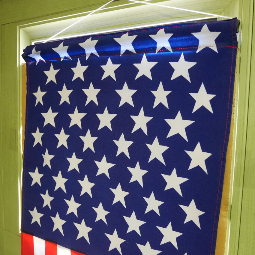 星条旗 ナイロンフラッグ タペストリー USA インテリア　アメリカン雑貨画像
