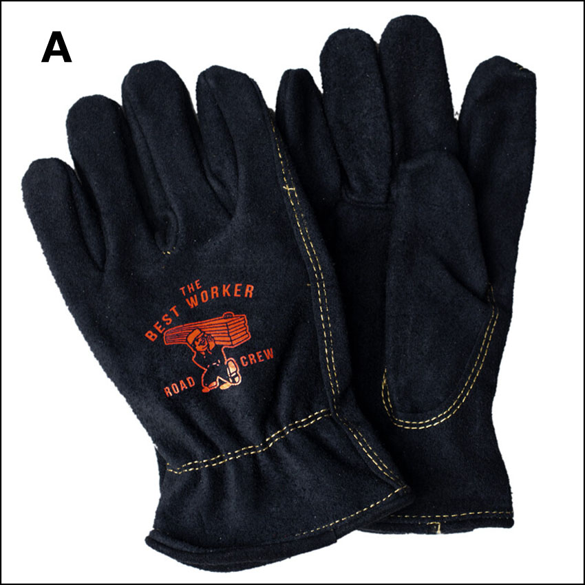 ヴィンテージ ワーク グローブ 牛革 Work Glove 手袋　アメリカン雑貨画像
