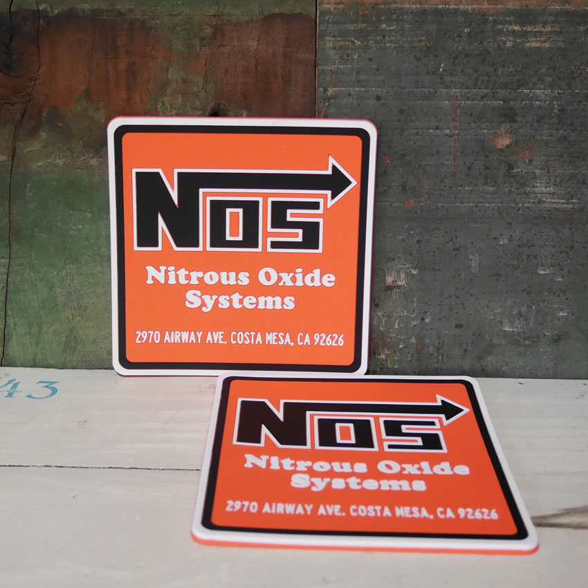 NOS ラバーコースター 2枚セット ニトロ　アメリカン雑貨画像
