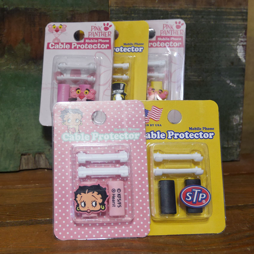 USB CABLE PROTECTOR 断線防止 アメリカン ケーブルプロテクター アメリカン雑貨の画像