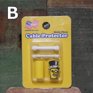 USB CABLE PROTECTOR 断線防止 アメリカン ケーブルプロテクター アメリカン雑貨画像