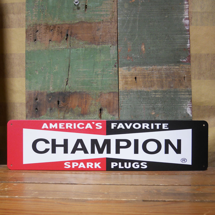 アメリカンサインボード CHAMPION リキ看板 チャンピオン　アメリカン雑貨の画像