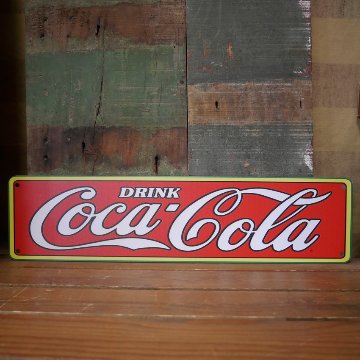 コカ・コーラ アメリカンサインボード Coca-Cola 　コークサイン看板　アメリカン雑貨画像