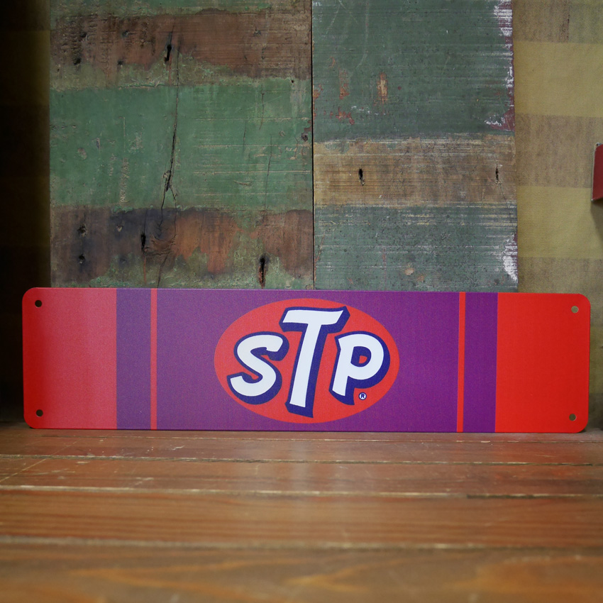 アメリカンサインボード STP インテリア オイルメーカー　ガレージインテリア A4ブリキ看板  アメリカン雑貨の画像