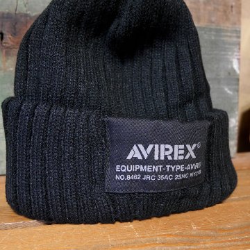 AVIREX ニットキャップ CMD KNIT CAP ニット帽 アヴィレックス ミリタリー アメカジ　アメリカン雑貨画像