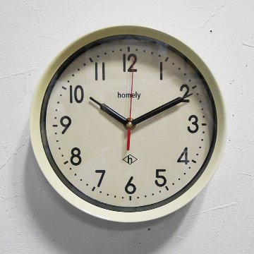 掛け時計 HOMELY VINTAGE WALL CLOCK ウォールクロック　アメリカンインテリア画像