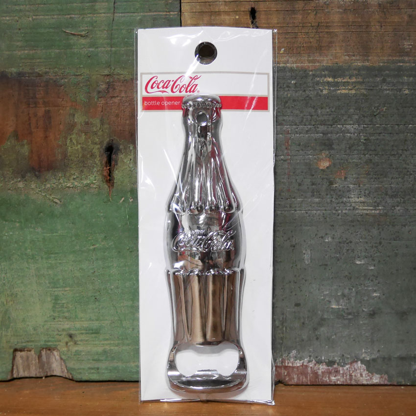 コカコーラ 3Dボトルオープナー 栓抜き COCA-COLA ボトルオープナー コカ・コーラの画像
