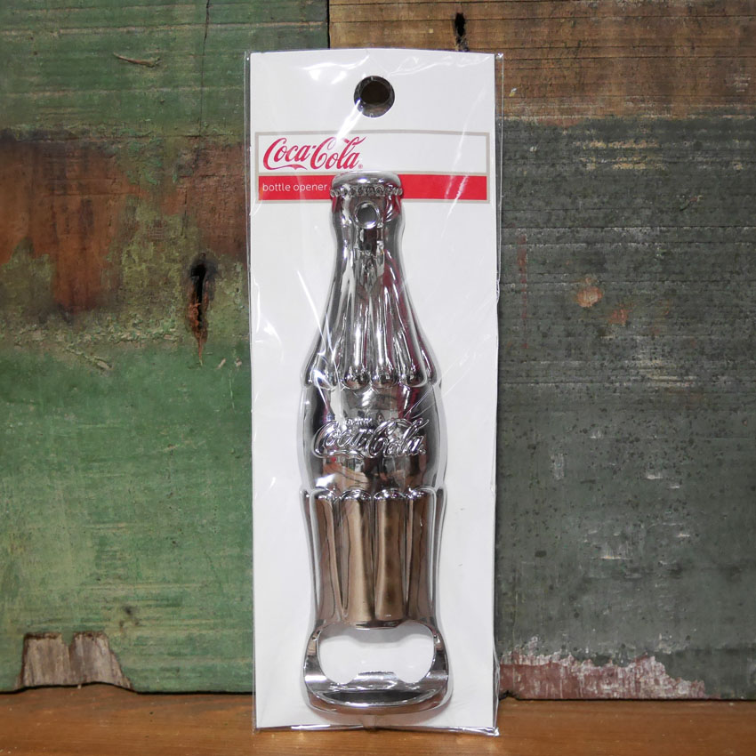 コカコーラ 3Dボトルオープナー 栓抜き COCA-COLA ボトルオープナー コカ・コーラ画像