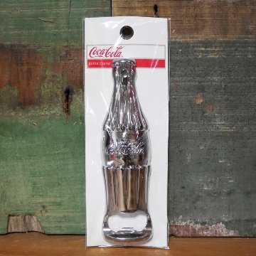 コカコーラ 3Dボトルオープナー 栓抜き COCA-COLA ボトルオープナー コカ・コーラ画像