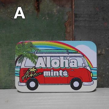 アロハ  Aloha ハワイアン マルチフリー缶 収納 小物入れ アメリカン雑貨画像