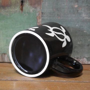 ハワイアン マグカップ 陶器製 ホヌ モンステラ コップ アメリカン雑貨　画像