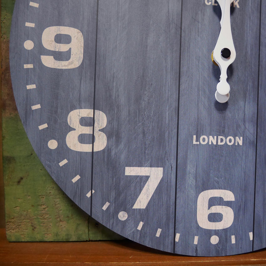 掛け時計 オールドルック ウォールクロック LONDON アメリカン雑貨画像