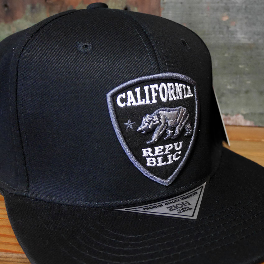 カリフォルニア フラット バイザー CALIFORNIA REPUBLIC CALI 帽子 アメカジ　アメリカン雑貨画像