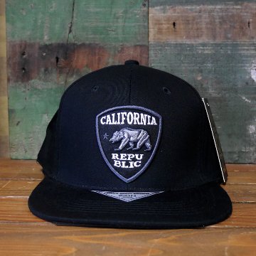 カリフォルニア フラット バイザー CALIFORNIA REPUBLIC CALI 帽子 アメカジ　アメリカン雑貨画像