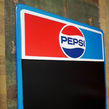アメリカン チョークボード PEPSI ブラックボード 黒板 ペプシコーラ 看板  アメリカン雑貨画像