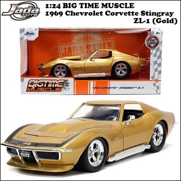 コルベット スティングレイ BTM 1969 CORVETTE ZL-1 1/24 レトロミニカー