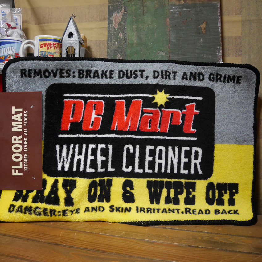 【PC Mart 】インテリアマット　玄関マット　バスマット　パイルマット　カルチャーマート　アメリカン雑貨の画像