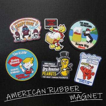 アメリカンマグネット　キャラクター アメリカン ラバー マグネット 磁石　アメリカン雑貨画像