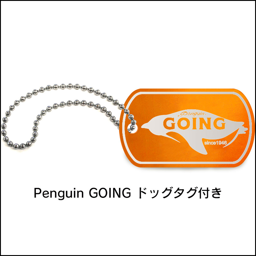 ペンギン ゴーイング カラビナ付きマルチツール キーホルダー 十徳ナイフ アメリカン雑貨の画像