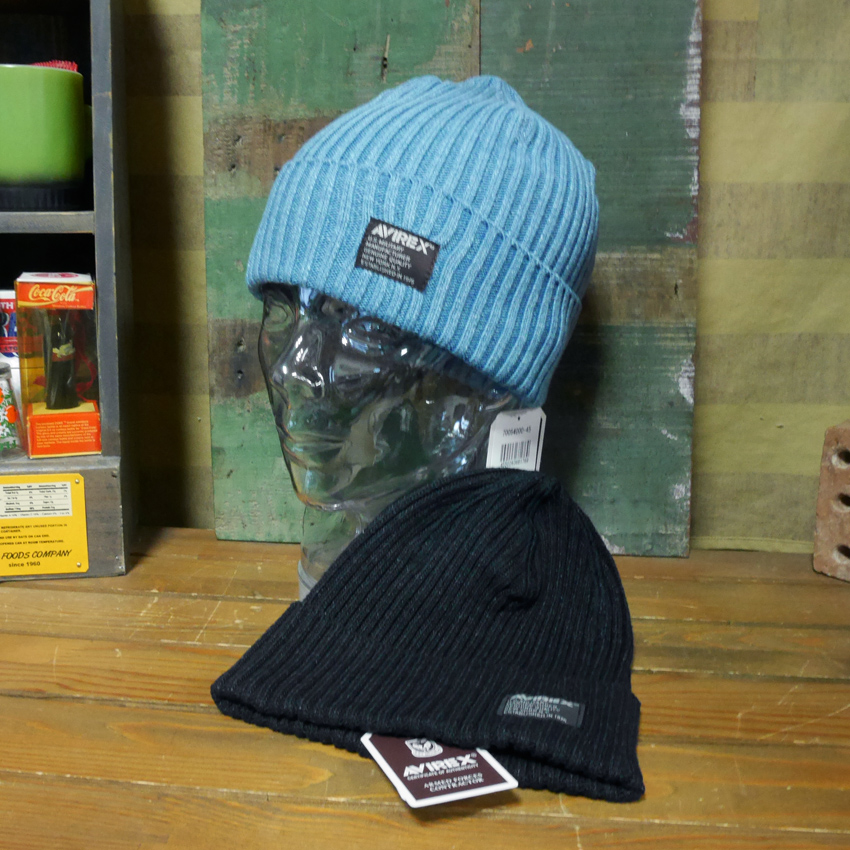 AVIREX ニットキャップ KNIT CAP ニット帽 アヴィレックス