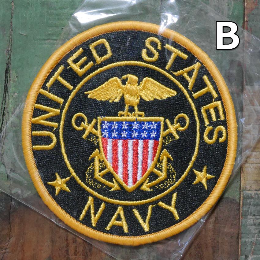 ワッペン US ARMY　NAVY ミリタリー タグ 米軍タイプ　アーミー  アメリカン雑貨画像