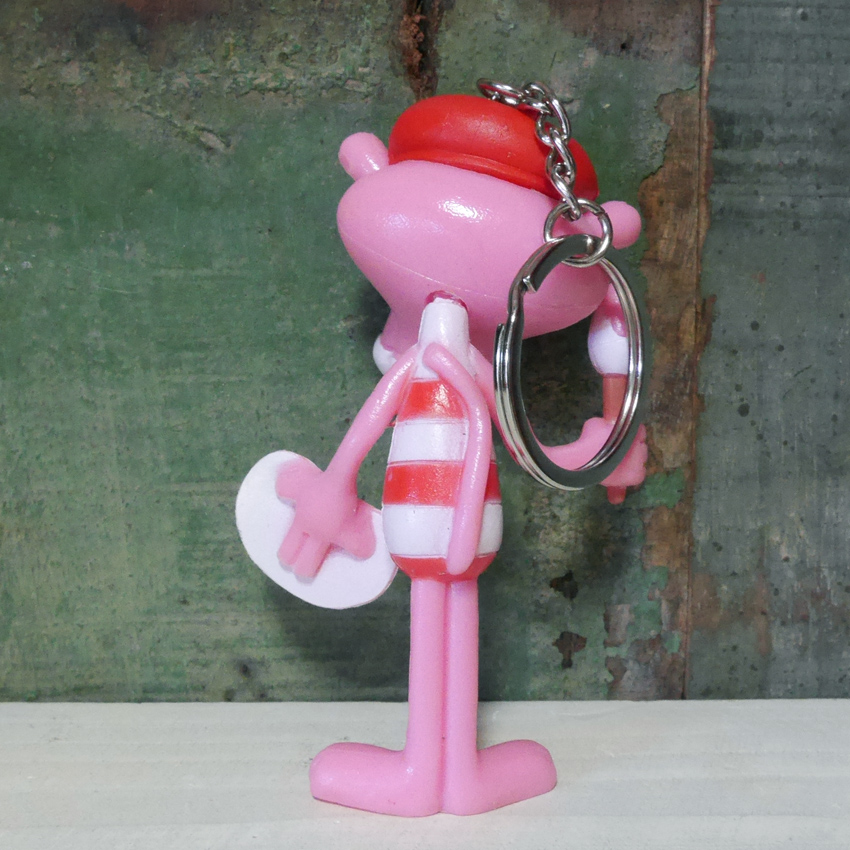 キーホルダー ピンクパンサー PINK PANTHER キーチェーン フィギュア アメリカン雑貨画像