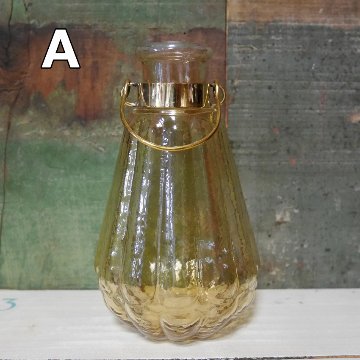 シナリー ハンギングオーナメントベース ゴード SCENERY ガラスボトル 花瓶 ガーデニング雑貨画像