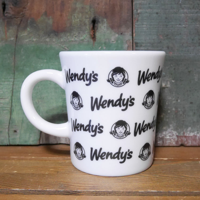 ウェンディーズ マグカップ Wendy's 陶器製マグ 食器　アメリカン雑貨画像