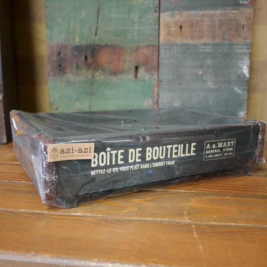 シャビーウッドボックス Sサイズ 木箱 収納 プランター ウッドトレイ