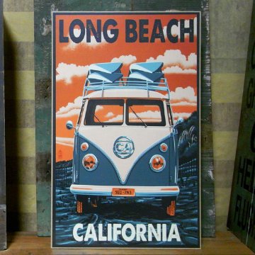 ウエストコースト ウッドプラーク 【Long Beach】 アメリカンインテリア  アメリカン雑貨画像