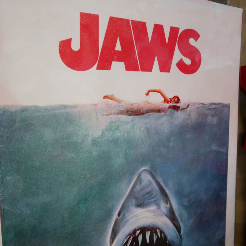 ポスタージョーズ ミニポスター インテリア JAWS　映画ポスターアメリカン雑貨の画像