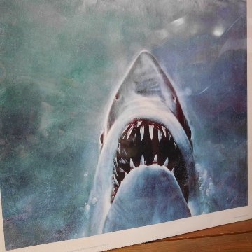 ポスタージョーズ ミニポスター インテリア JAWS　映画ポスターアメリカン雑貨の画像