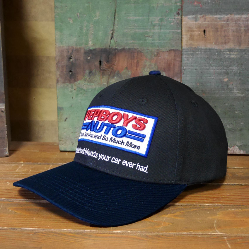 レーシング TRUCKER CAP アメリカン トラッカーキャップ ペップボーイ 帽子 アメカジ　アメリカン雑貨画像