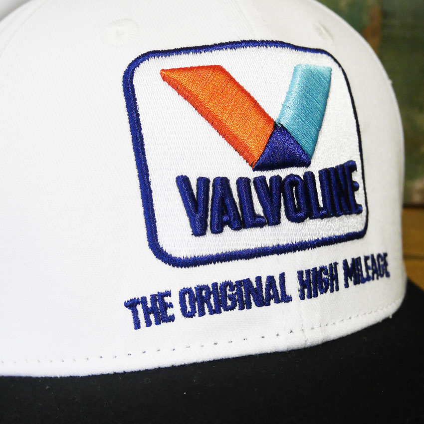 レーシング TRUCKER CAP アメリカン トラッカーキャップ VALVOLINE 帽子 アメカジ　アメリカン雑貨画像
