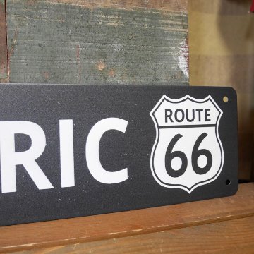 ルート66プレート HISTORIC ROUTE66 ブリキ看板 ビンテージ風 　ティンサイン　アメリカン雑貨画像