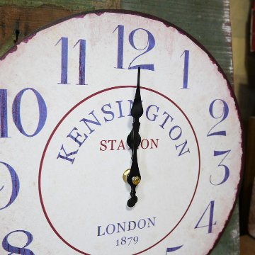 掛け時計 オールドルック ウォールクロック KENSINGTON COLORFUL アメリカン雑貨画像