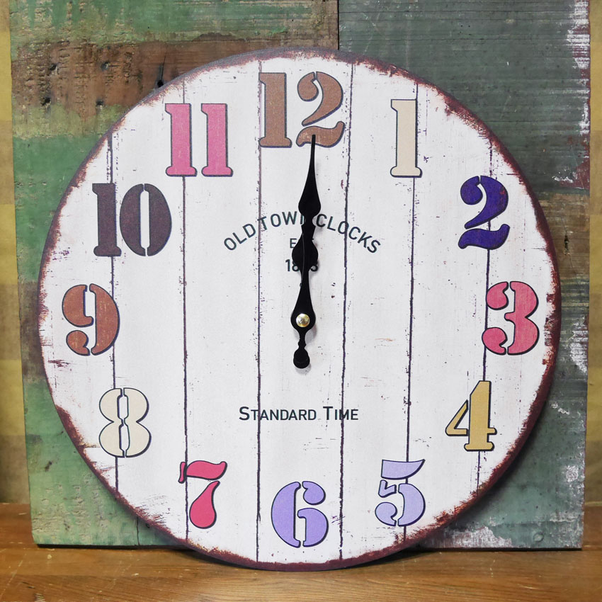 【マリリン・モンロー】※《ガラスウォールクロック・ショッキングモンロー》　アメリカン雑貨　時計