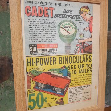 アメリカンコミック インテリアピクチャー ポスター フレームCADET  レトロ アメリカンポスター インテリア額の画像