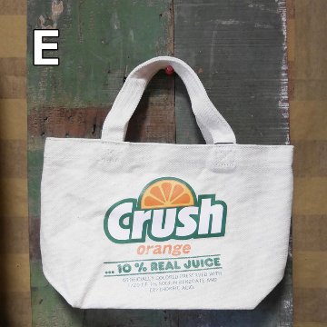 ミニトートバッグ RAISIN CRISP アメリカンアドバタイジング 帆布 ランチトートバッグ　アメリカン雑貨の画像